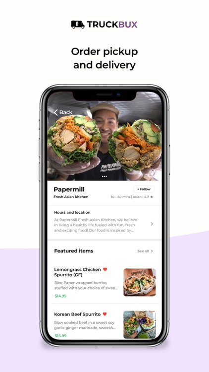 TruckBux - Food Truck Delivery