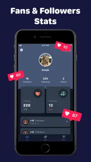 tik tracker & fans iphone screenshot 1