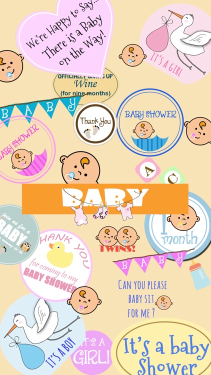 BABY+ Sticker Pack