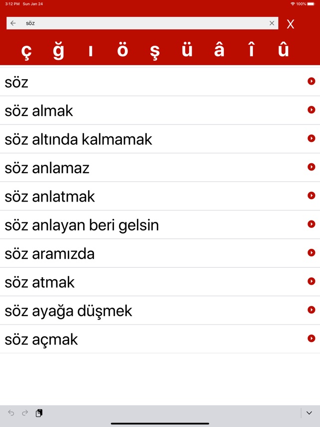 Tdk Turkce Sozluk Im App Store