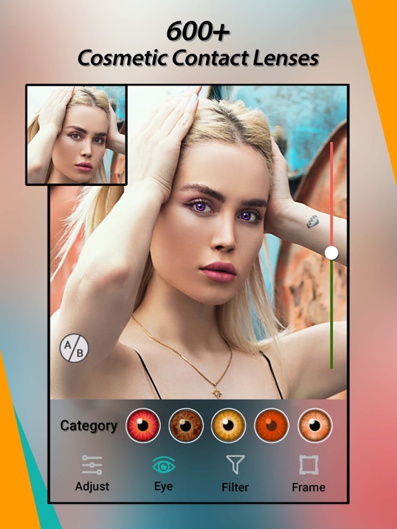 Eye Color Changer -Enhance Eye screenshot 2