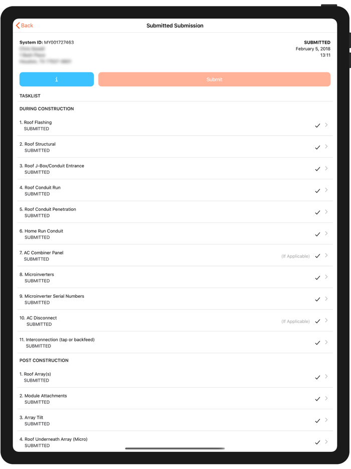Sunnova Commissioning