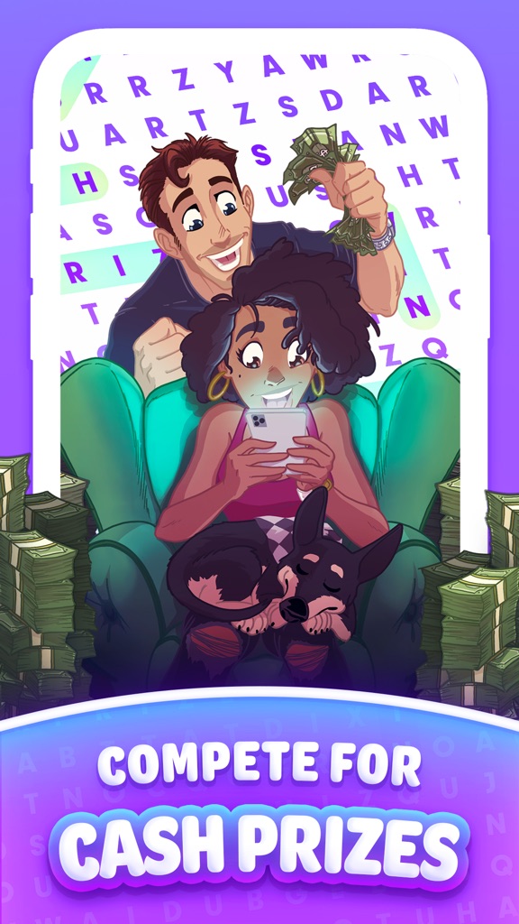 【图】Real Money Word Search Skillz(截图2)