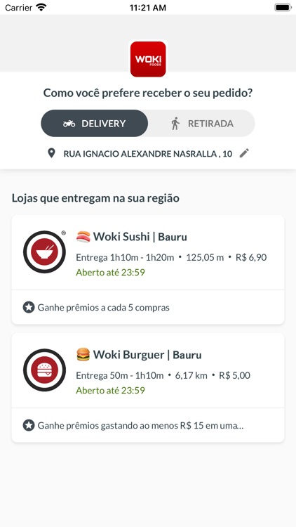 Woki Foods Delivery