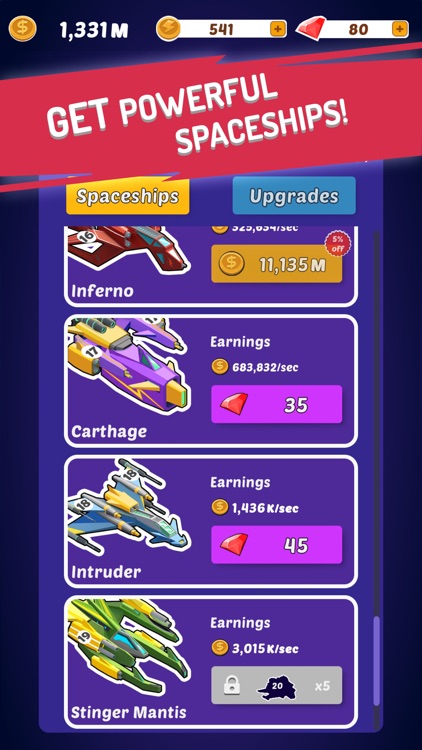 Merge Spaceships - Idle Game screenshot-3