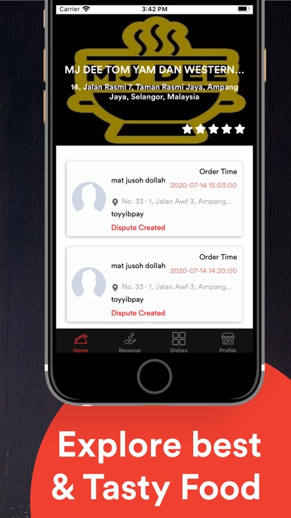 Al Ilmi AngkutFood2u