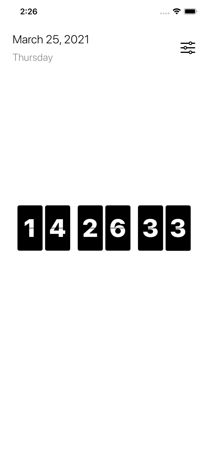 Minimal Clock - Analog Clock