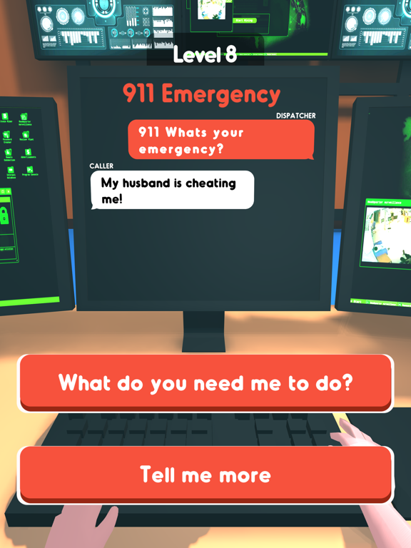 911 Emergency Dispatcher iPad app afbeelding 5