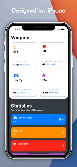 Game screenshot iHealth Widget apk