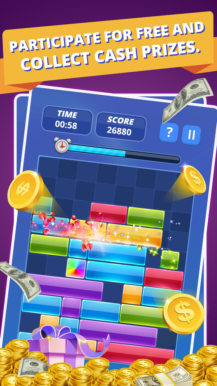 Cash Puzzle Jewel Blast
