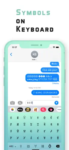 Captura 8 Stylish Text - Fonts Keyboard iphone