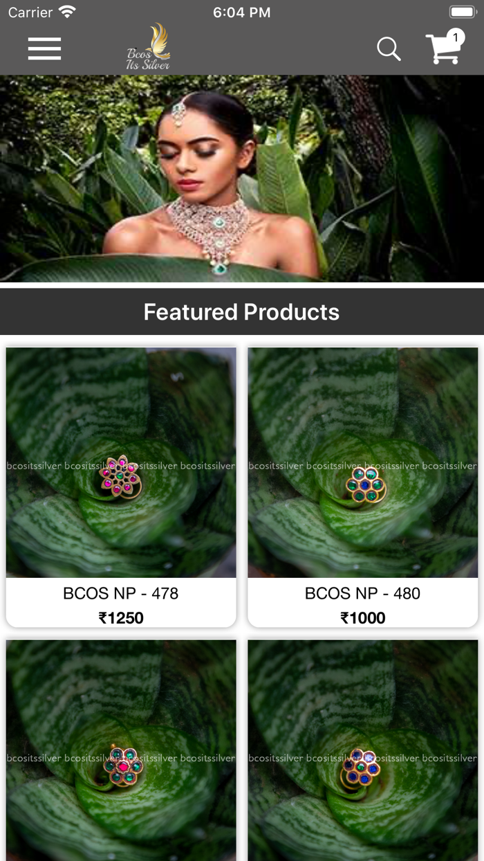 BCOS Its Silver Jewelry