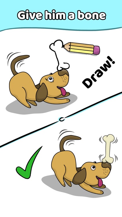 Draw a Line: Tricky Brain Test