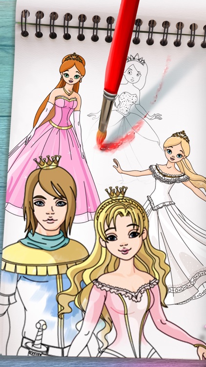 Princess Coloring Book.