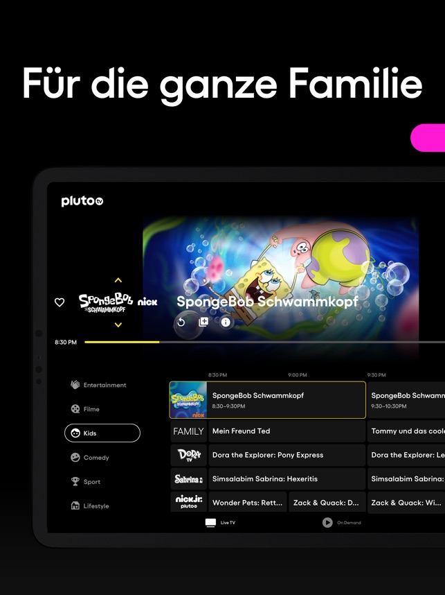 Pluto Tv Die Neue Senderwelt Im App Store