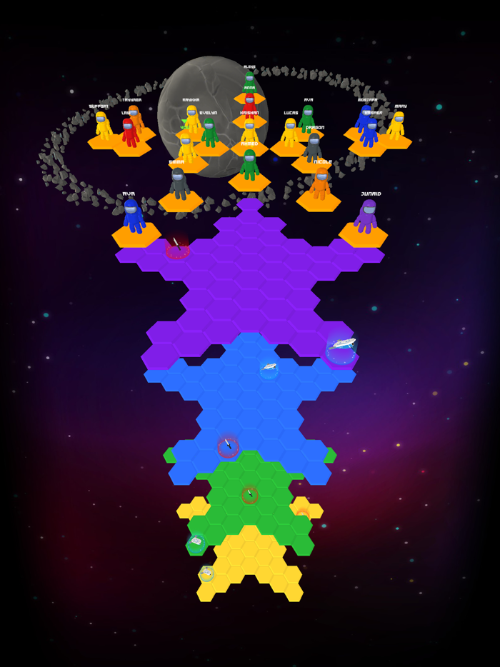 Space Hex Do not fall guys