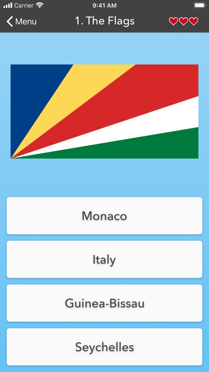 Flags of the World • Quiz