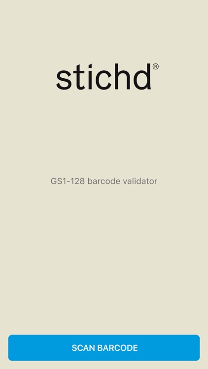 stichd® barcode validator