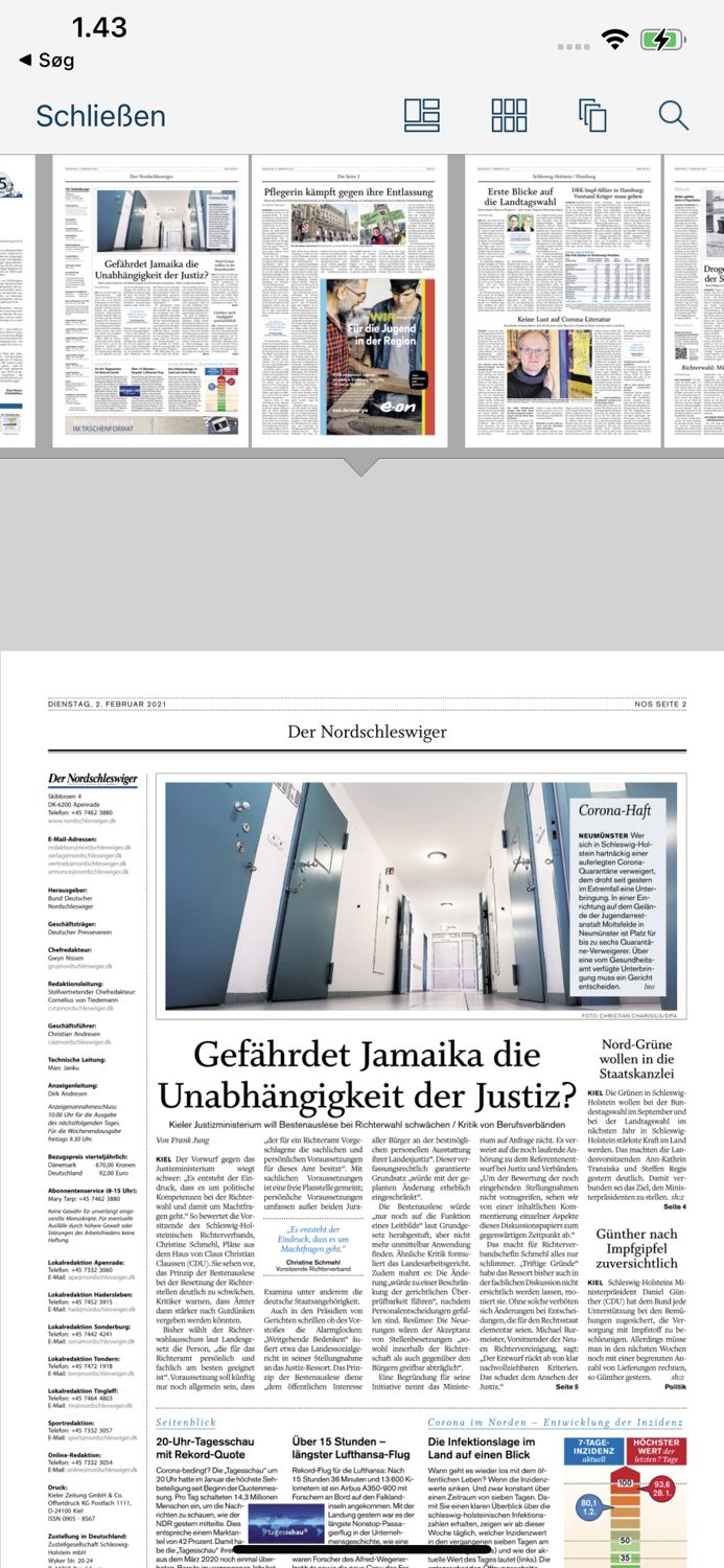 E-Archiv Der Nordschleswiger