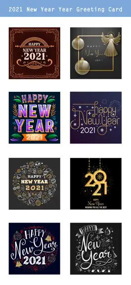 Game screenshot 2021- Happy New Year Greetings hack