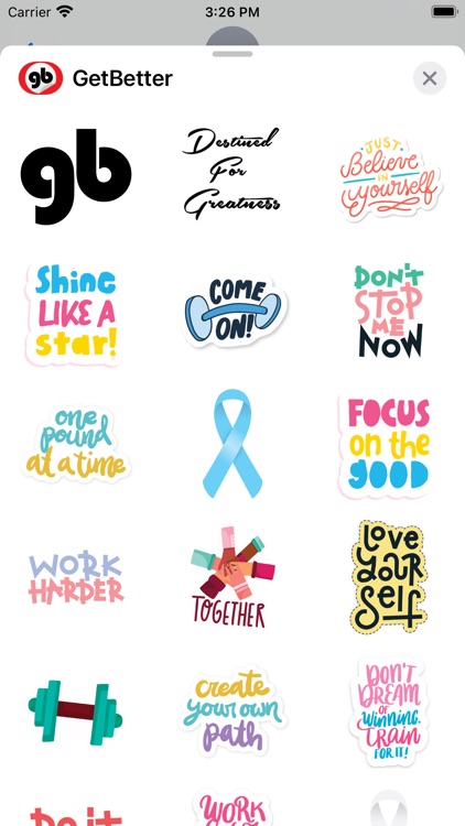 GetBetter Stickers
