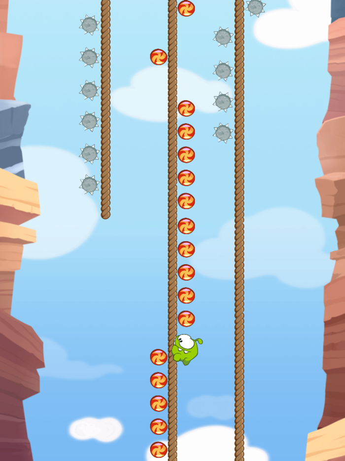 OmNom Climb the Rope