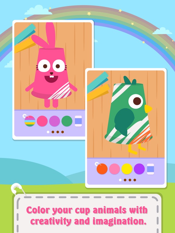 Paper Cup Animals screenshot 3