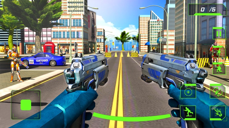 Robot Shooter Fps Gunfire War