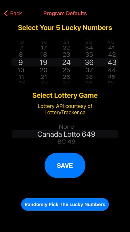 All And One Lotto Randomizer