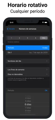 Screenshot 10 Horario - Smart Timetable iphone