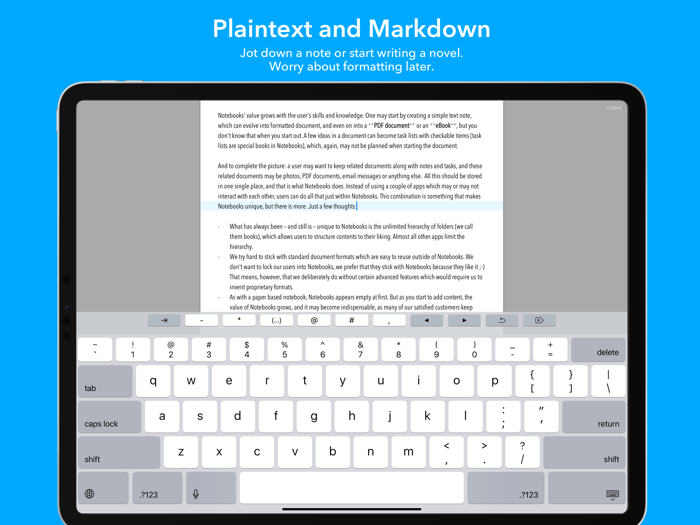 Notebooks 10 Write  Organize
