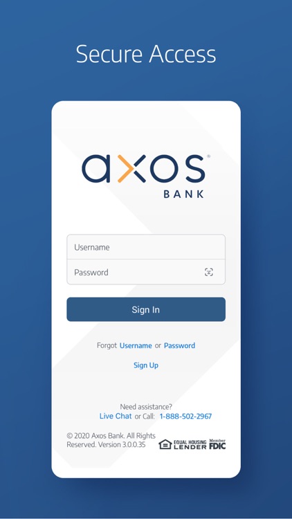 Axos Bank® screenshot-0
