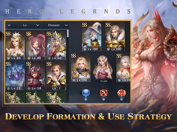 Hero Legends Summoners Glory
