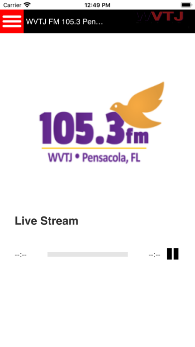 How to cancel & delete WVTJ 105.3 FM Pensacola, FL from iphone & ipad 1