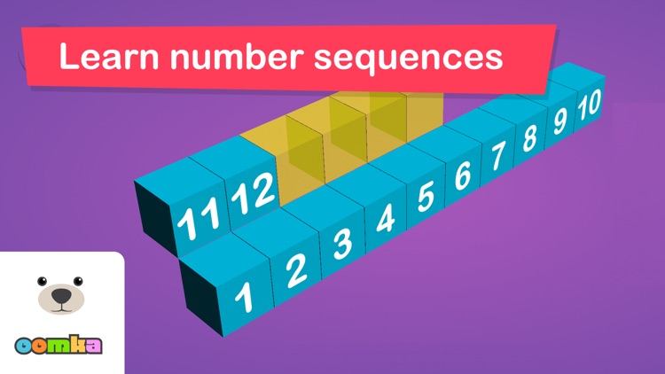 Oomka Number Train 3D Math screenshot-4