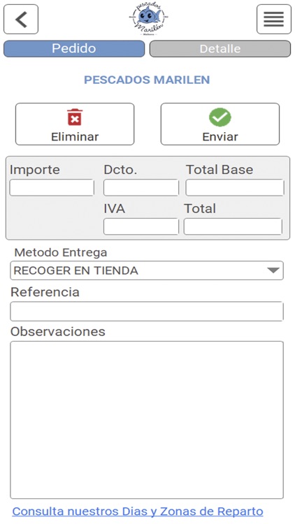 AppLine Pescados Marilén screenshot-6