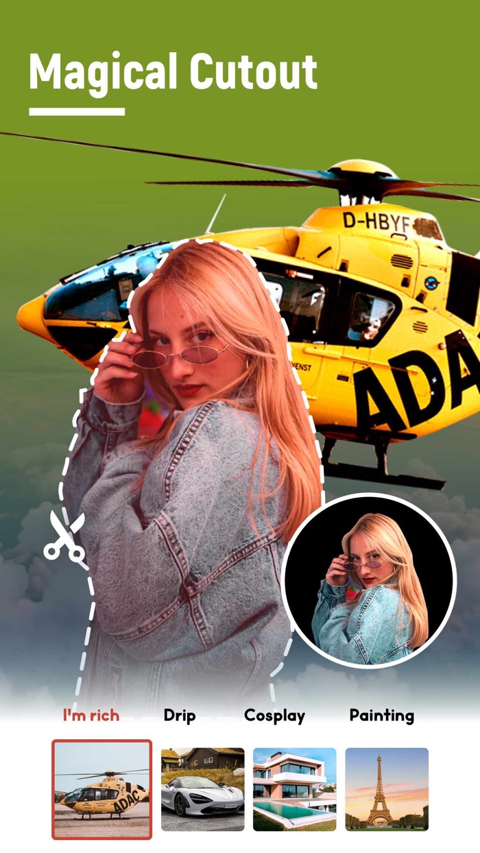 GeniusArt cartoon photo app