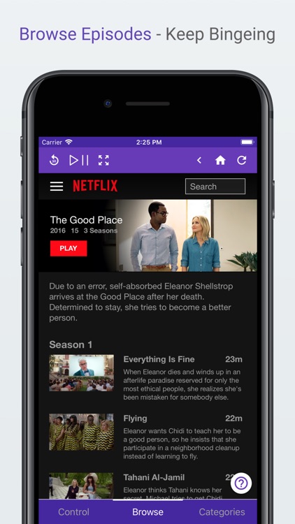 Remote for Netflix!