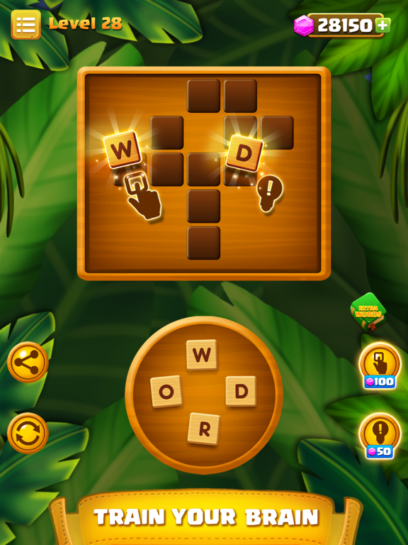Word Cross Jungle screenshot 4
