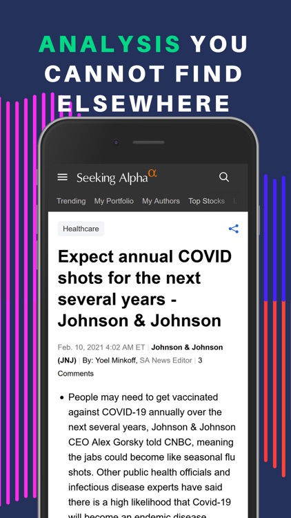 Seeking Alpha: News & Analysis screenshot-4
