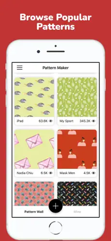 Screenshot 2 Patternator - Wallpaper Maker iphone