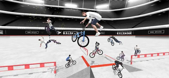 BMX Space, game for IOS