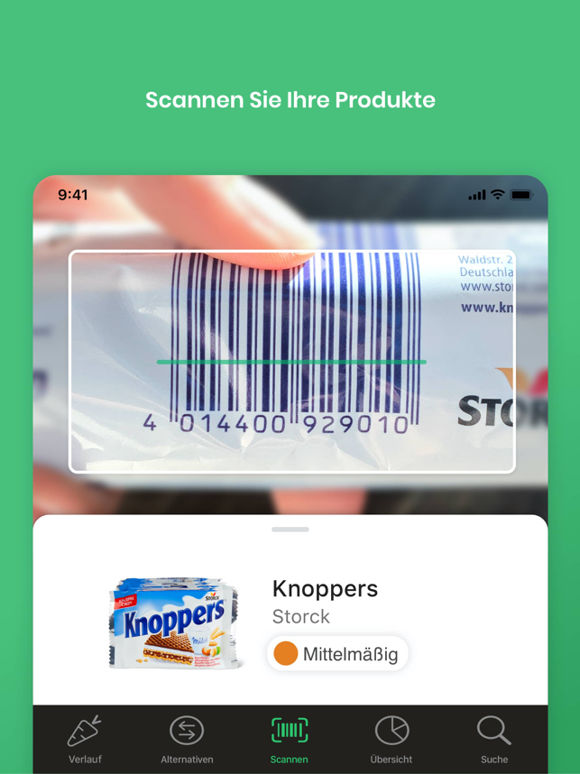 ‎Yuka - Produkt Scanner Screenshot