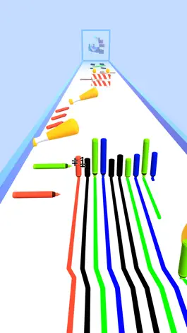 Game screenshot Pencil Run 3D : Colorful Lines hack