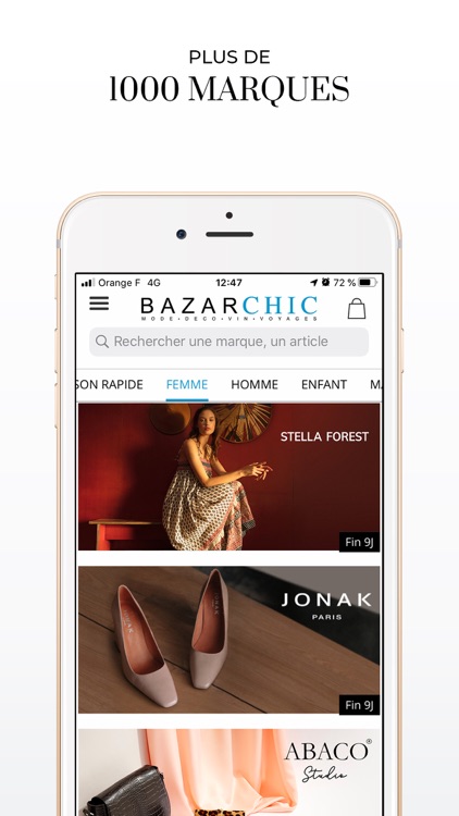 BazarChic, ventes privées mode
