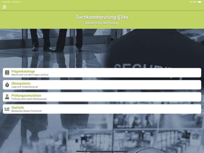 Sachkundeprüfung 34a GewO