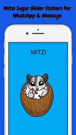 Game screenshot Mitzi Sugar Glider Sticker mod apk