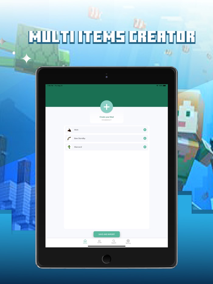 MCPE Mod Maker for Minecraft