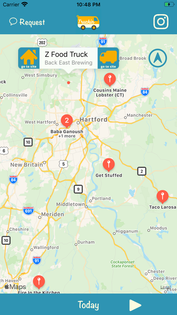 Truckin - Find Food Trucks