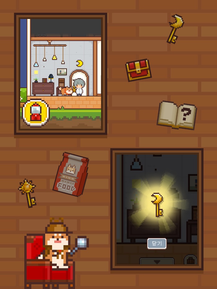 픽셀 하우스 신기한 저택에서 탈출하기